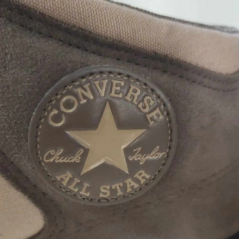 Converse All Star CTAS High Street Mid Unisex Sneakers Brown Tan M8/ W10 - Picture 2 of 10